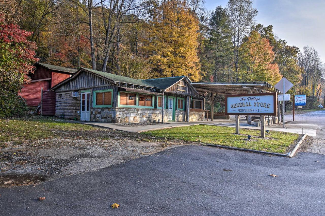 Cozy Cabin With Hot Tub And Smoky Mountain Views! Villa Bryson City Exterior photo